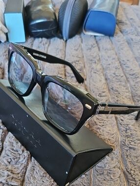 EICHLER XL sunglasses in the Black Crystal! Glass BRAND NEW!!!